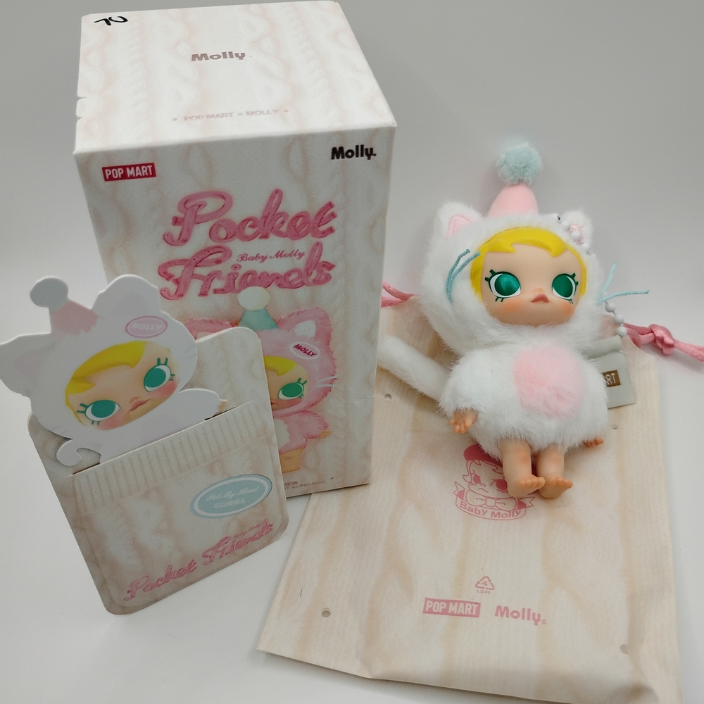 Popmart's Molly Pocket Friends Confirmed "Pet My Head"